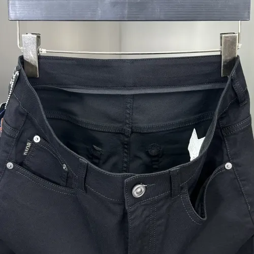 Replica Christian Dior Jeans For Men #1436455 $72.00 USD for Wholesale