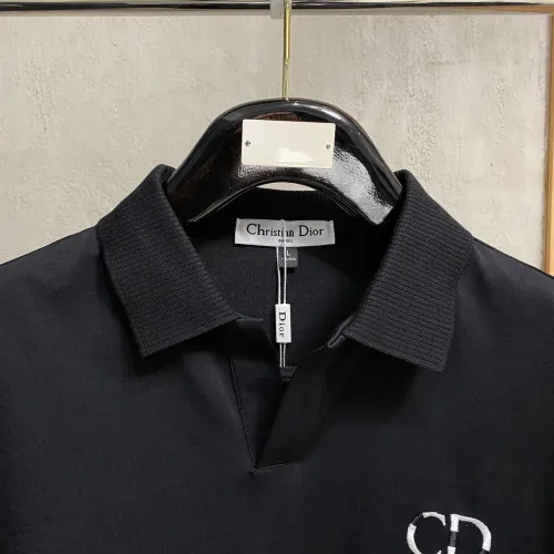 Replica Christian Dior T-Shirts Short Sleeved For Men #1436485 $76.00 USD for Wholesale