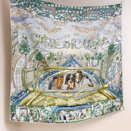 Hermes Silk Squares #1436488 $76.00 USD, Wholesale Replica Hermes Scarf