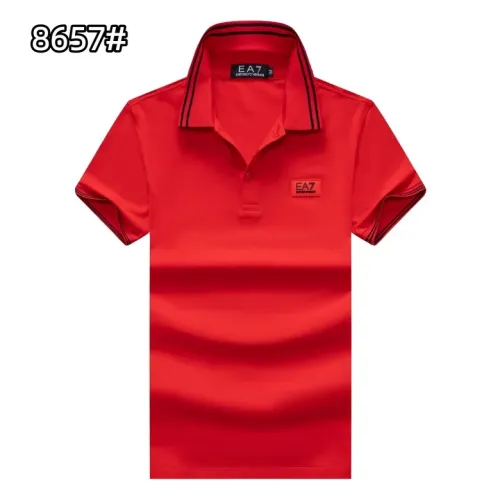 Armani T-Shirts Short Sleeved For Men #1436574