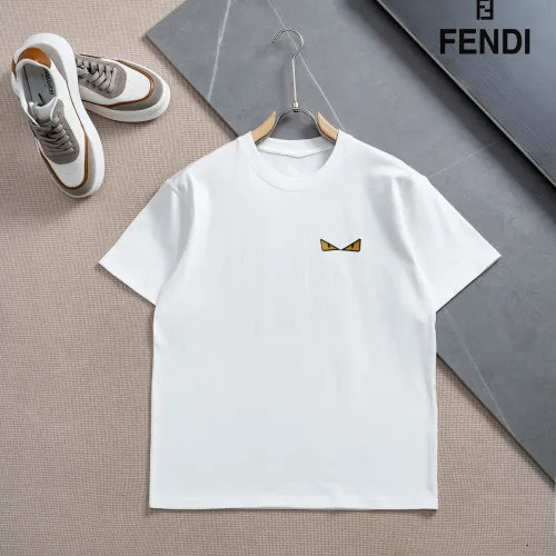 Fendi T-Shirts Short Sleeved For Unisex #1436624 $36.00 USD, Wholesale Replica Fendi T-Shirts