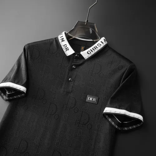 Replica Christian Dior T-Shirts Short Sleeved For Men #1436701 $45.00 USD for Wholesale