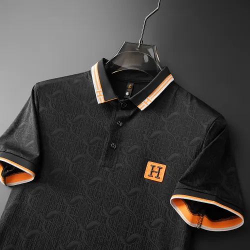 Replica Hermes T-Shirts Short Sleeved For Men #1436713 $45.00 USD for Wholesale