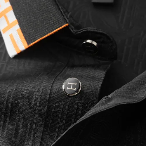 Replica Hermes T-Shirts Short Sleeved For Men #1436713 $45.00 USD for Wholesale