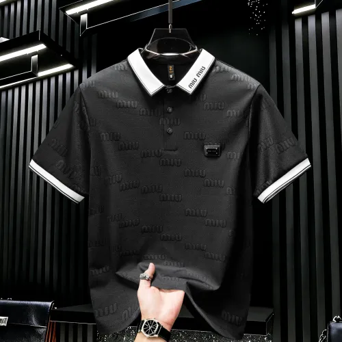 MIU MIU T-Shirts Short Sleeved For Men #1436715