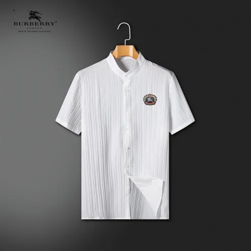 Replica Burberry Tracksuits Short Sleeved For Unisex #1436747 $64.00 USD for Wholesale