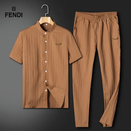 Fendi Tracksuits Short Sleeved For Unisex #1436787