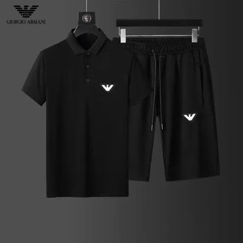 Armani Tracksuits Short Sleeved For Men #1436806