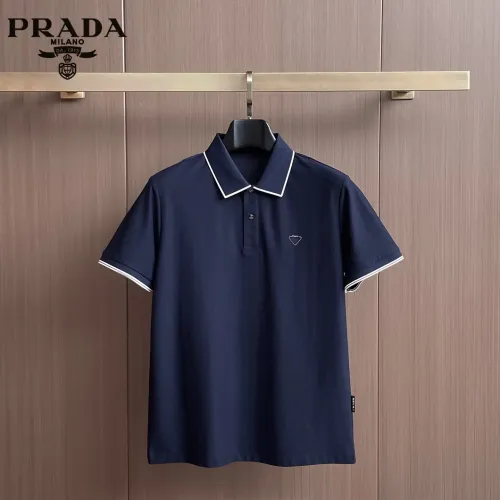 Prada T-Shirts Short Sleeved For Men #1436862