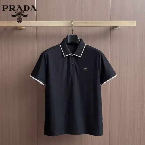 Prada T-Shirts Short Sleeved For Men #1436864