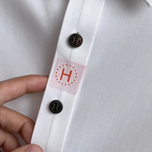 Replica Hermes T-Shirts Short Sleeved For Men #1436872 $48.00 USD for Wholesale