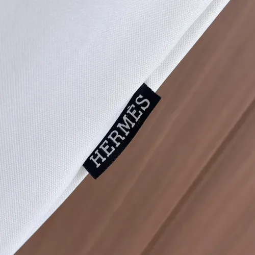 Replica Hermes T-Shirts Short Sleeved For Men #1436872 $48.00 USD for Wholesale