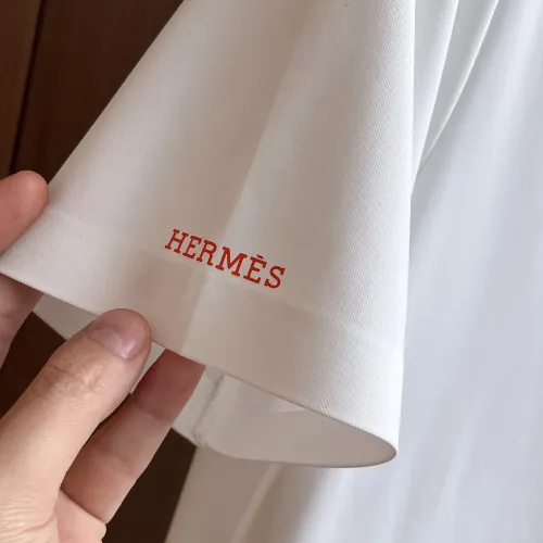 Replica Hermes T-Shirts Short Sleeved For Men #1436872 $48.00 USD for Wholesale