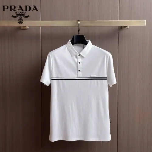 Prada T-Shirts Short Sleeved For Men #1436884