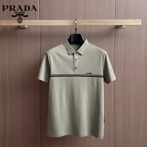 Prada T-Shirts Short Sleeved For Men #1436885
