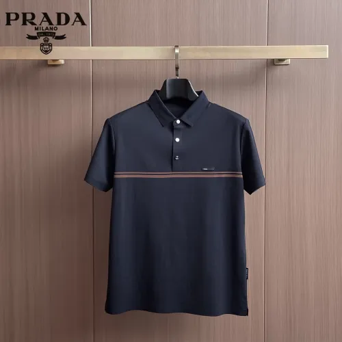 Prada T-Shirts Short Sleeved For Men #1436886