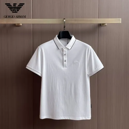 Armani T-Shirts Short Sleeved For Men #1436896 $48.00 USD, Wholesale Replica Armani T-Shirts