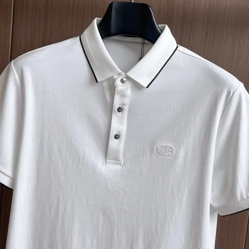 Replica Armani T-Shirts Short Sleeved For Men #1436896 $48.00 USD for Wholesale