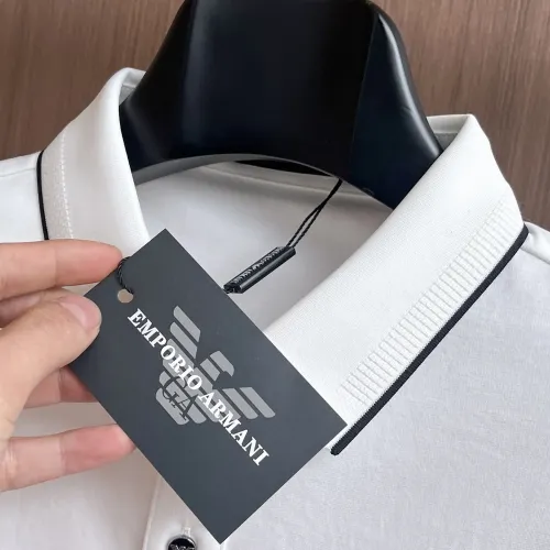 Replica Armani T-Shirts Short Sleeved For Men #1436896 $48.00 USD for Wholesale