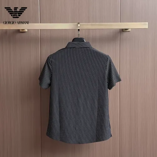Replica Armani Shirts Short Sleeved For Men #1436926 $52.00 USD for Wholesale