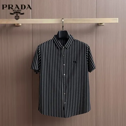 Prada Shirts Short Sleeved For Men #1436939