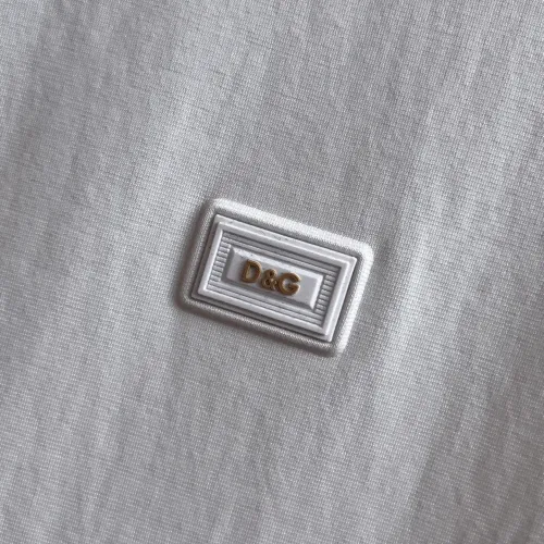 Replica Dolce & Gabbana D&G Shirts Short Sleeved For Men #1436950 $52.00 USD for Wholesale