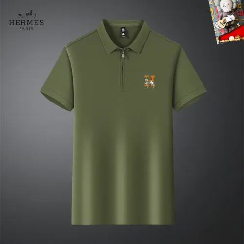 Hermes T-Shirts Short Sleeved For Men #1436997