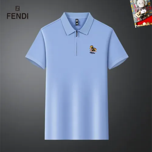 Fendi T-Shirts Short Sleeved For Men #1437016