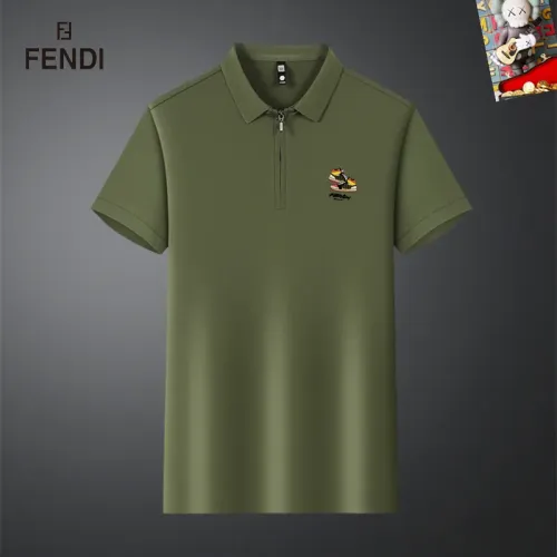 Fendi T-Shirts Short Sleeved For Men #1437017