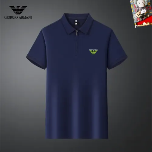 Armani T-Shirts Short Sleeved For Men #1437028 $34.00 USD, Wholesale Replica Armani T-Shirts