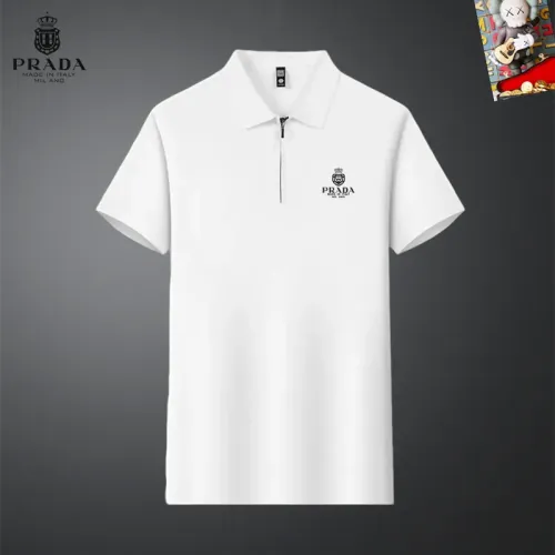 Prada T-Shirts Short Sleeved For Men #1437055