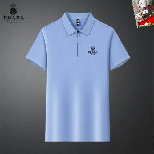 Prada T-Shirts Short Sleeved For Men #1437056