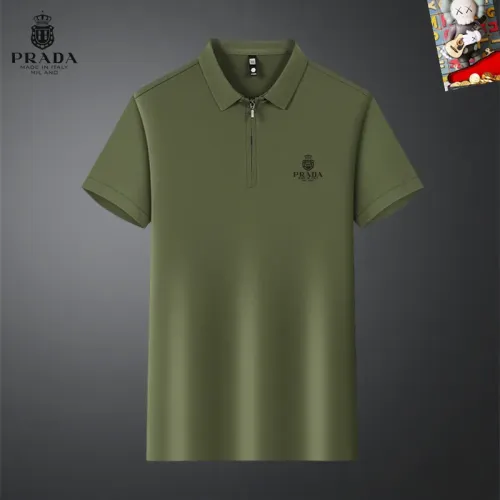 Prada T-Shirts Short Sleeved For Men #1437057