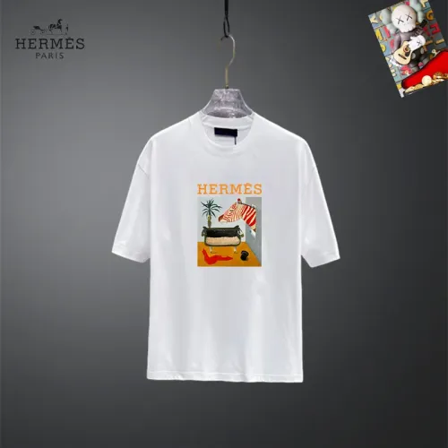 Hermes T-Shirts Short Sleeved For Unisex #1437122