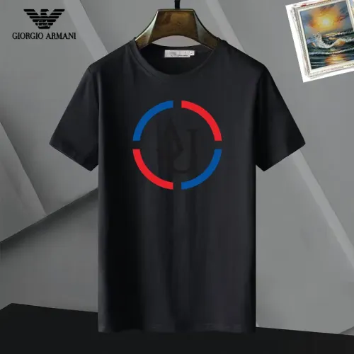 Armani T-Shirts Short Sleeved For Unisex #1437177
