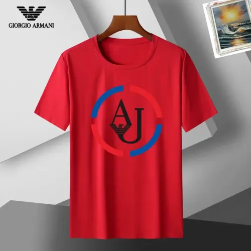 Armani T-Shirts Short Sleeved For Unisex #1437178