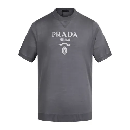 Prada T-Shirts Short Sleeved For Unisex #1437185