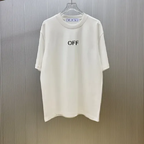 Replica Off-White T-Shirts Short Sleeved For Unisex #1437189 $34.00 USD for Wholesale