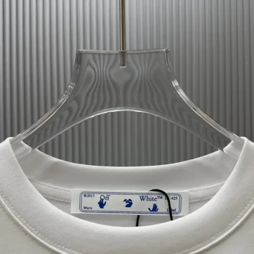 Replica Off-White T-Shirts Short Sleeved For Unisex #1437190 $34.00 USD for Wholesale