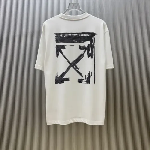 Off-White T-Shirts Short Sleeved For Unisex #1437194 $34.00 USD, Wholesale Replica Off-White T-Shirts