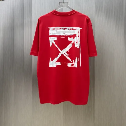 Off-White T-Shirts Short Sleeved For Unisex #1437197 $34.00 USD, Wholesale Replica Off-White T-Shirts