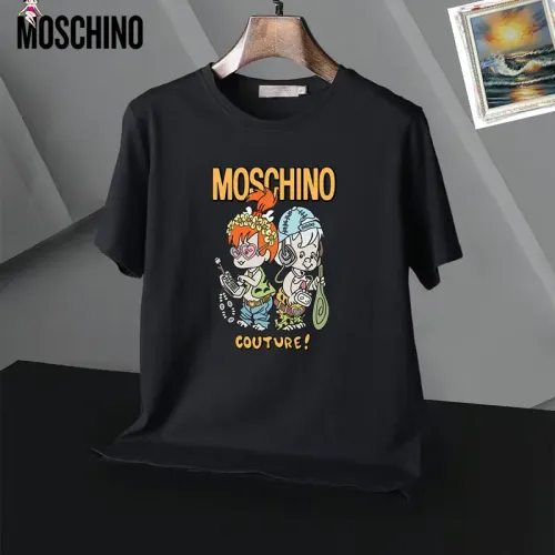 Replica Moschino T-Shirts Short Sleeved For Unisex #1437199 $25.00 USD for Wholesale