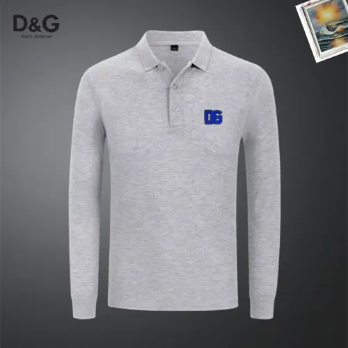Dolce & Gabbana D&G T-Shirts Long Sleeved For Men #1437273