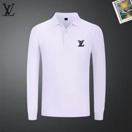 Louis Vuitton LV T-Shirts Long Sleeved For Men #1437292