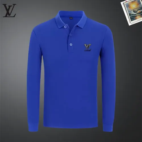 Louis Vuitton LV T-Shirts Long Sleeved For Men #1437295