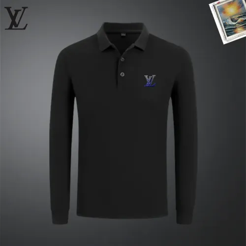 Louis Vuitton LV T-Shirts Long Sleeved For Men #1437297