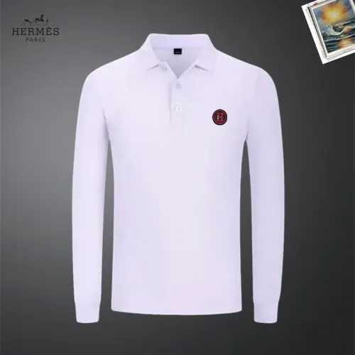 Hermes T-Shirts Long Sleeved For Men #1437298