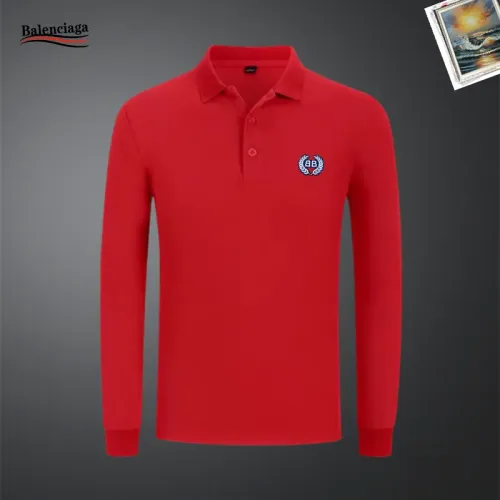 Balenciaga T-Shirts Long Sleeved For Men #1437327