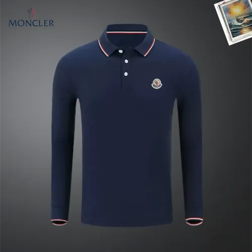Moncler T-Shirts Long Sleeved For Men #1437407