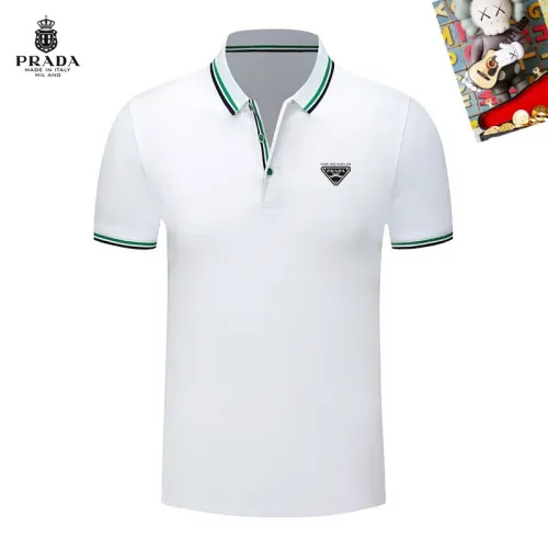Prada T-Shirts Short Sleeved For Men #1437409